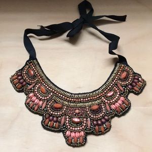 Sfera beaded statement necklace